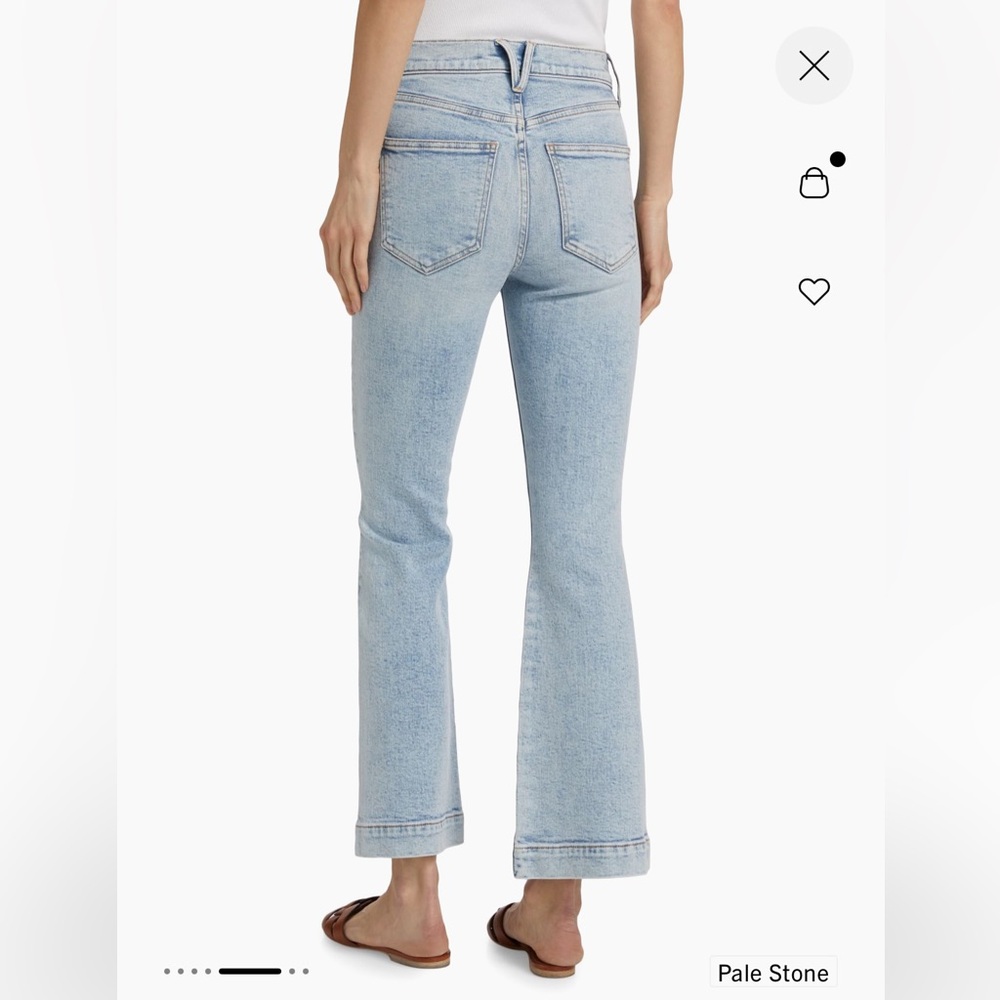 Veronica Beard High Rise Ankle Jeans - Picture 2 of 7